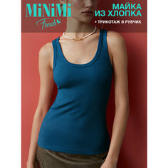 Майка MiNiMi, размер 48/L, синий
