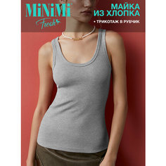 Майка MiNiMi, размер 48/L, grigio melange