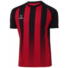Футболка спортивная Jogel Футболка игровая Camp Striped Jersey от Jogel. Детская. Цвет: красный/черный. Размер: YS., размер YL, красный/черный