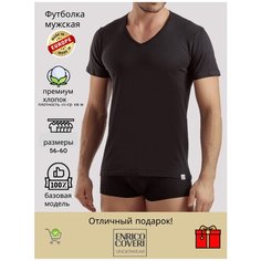 Футболка Enrico Coveri, размер XXXL, черный