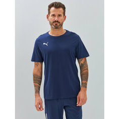 Футболка спортивная PUMA teamGOAL 23 Casuals Tee, размер M, темно-синий