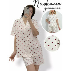 Пижама , размер XL, белый/красный Tommy ND