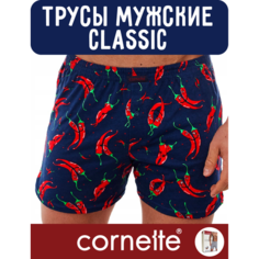 Трусы Cornette Classic, размер XXL, синий