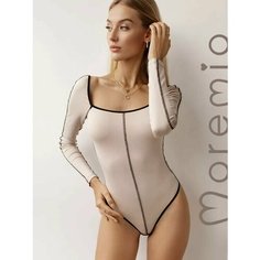 Боди Moremio, размер 36, светло-серый
