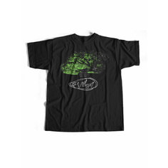 Футболка Bloom Century, размер 56, чёрный