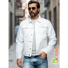 Куртка-рубашка MkJeans, размер L, white