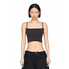 Топ XSAI SLIP TOP, размер M, графит, графит, темно-серый