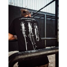 Футболка Hard Times, размер S, black