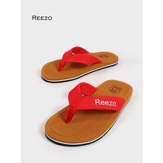 Шлепанцы Reezo, размер L, бежевый/красный