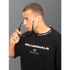 Футболка Millennials, размер S, чepный
