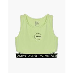 Топ Gloria Jeans GJ COOL, размер 16-18л/170, светло-зеленый