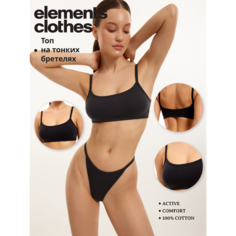 Топ Elements Clothes, размер M, графит