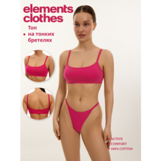 Топ Elements Clothes, размер S, фуксия