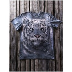 Футболка KRASAR, размер 3XL, голубой/белый