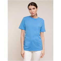 Футболка Uzcotton, размер 40-42\XXS, голубой