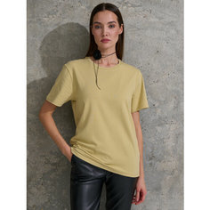 Футболка Uzcotton, размер 40-42\XXS, песок