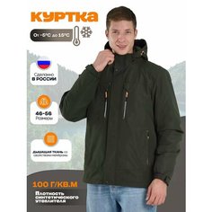 Ветровка , размер 56, темно-зеленый Kingso Mens