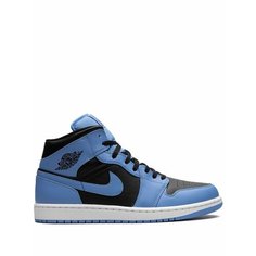 Кроссовки Jordan Air Jordan 1 Mid, размер 9,5 US, синий