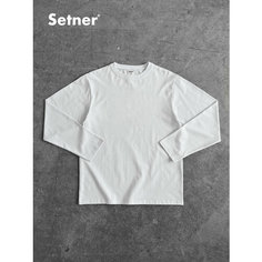 Лонгслив Setner, размер M, , белый