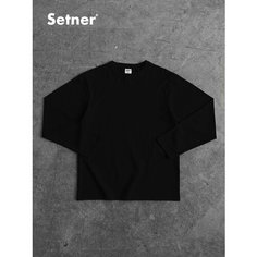 Лонгслив Setner, размер XXL, , чёрный
