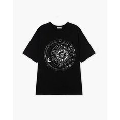 Футболка Gloria Jeans, размер XXS (36-38), чёрный