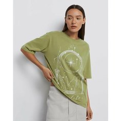 Футболка Gloria Jeans, размер XS (38-40), хаки