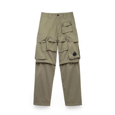 Брюки карго C.P. COMPANY rip-stop loose cargo pants, размер 54, зеленый