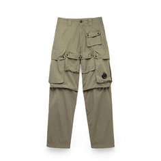 Брюки карго C.P. COMPANY rip-stop loose cargo pants, размер 52, зеленый