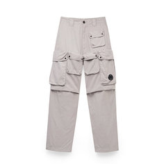 Брюки карго C.P. COMPANY rip-stop loose cargo pants, размер 48, серый