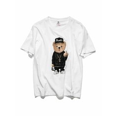 Футболка Bronks, 1 шт., размер S, белый