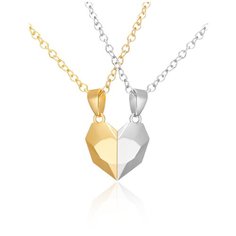 Колье LERO, длина 60 см, золотистый/серебристый