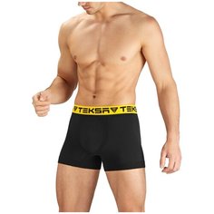 Трусы Teksa MBX005, размер р.2XL, black/yellow