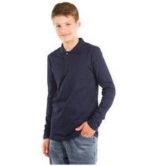 Поло N.O.A., размер 134, синий NOA