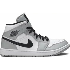 Кроссовки NIKE, размер 9US / 42.5EUR, серый, белый, черный