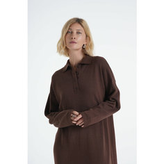 Платье KIVI CLOTHING, размер 40-48, Шоколадный