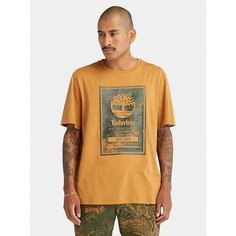Футболка Timberland, размер L, оранжевый