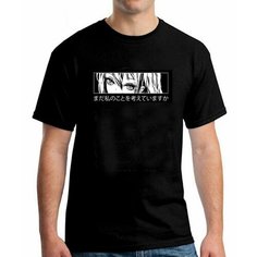 Футболка аниме, размер XL, черный Нет бренда