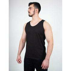 Майка Чебоксарский Трикотаж, размер S, рост 182-188 см, черный