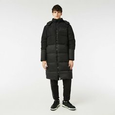 Пуховик LACOSTE, размер T54, чёрный