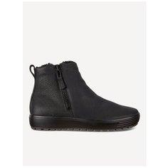 Ботинки ecco SOFT 7 TRED M, размер 41, чёрный