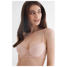 Бюстгальтер infinity lingerie, размер 75B, бежевый