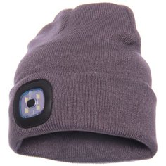 Шапка бини , размер универсальный, серый Liku