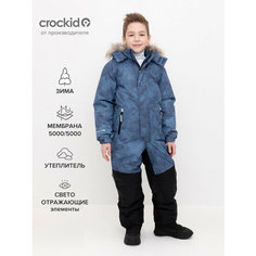 Комбинезон crockid размер 104-110/56/52, , синий