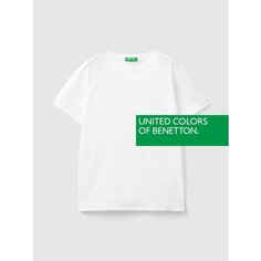 Футболка UNITED COLORS OF BENETTON, размер 122, белый