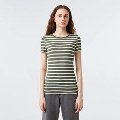 Футболка LACOSTE, размер T38, хаки