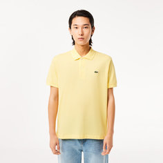 Поло LACOSTE Classic Fit, размер T3, желтый 107