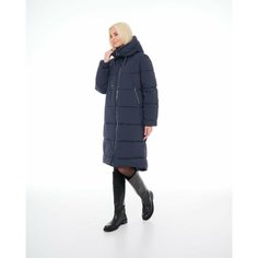 Пальто DIXI COAT, размер 42, темно-синий