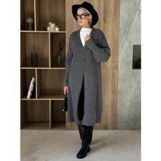 Кардиган EMBERENS, размер One Size, , серый