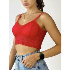 Бюстгальтер H&C Underwear, размер 44-48, красный