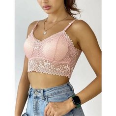 Бюстгальтер H&C Underwear, размер 44-48, розовый